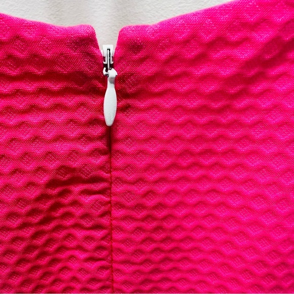 LILLY PULITZER Annabelle Pink White Halter Tank Top Blouse Size 0 - Picture 4 of 11